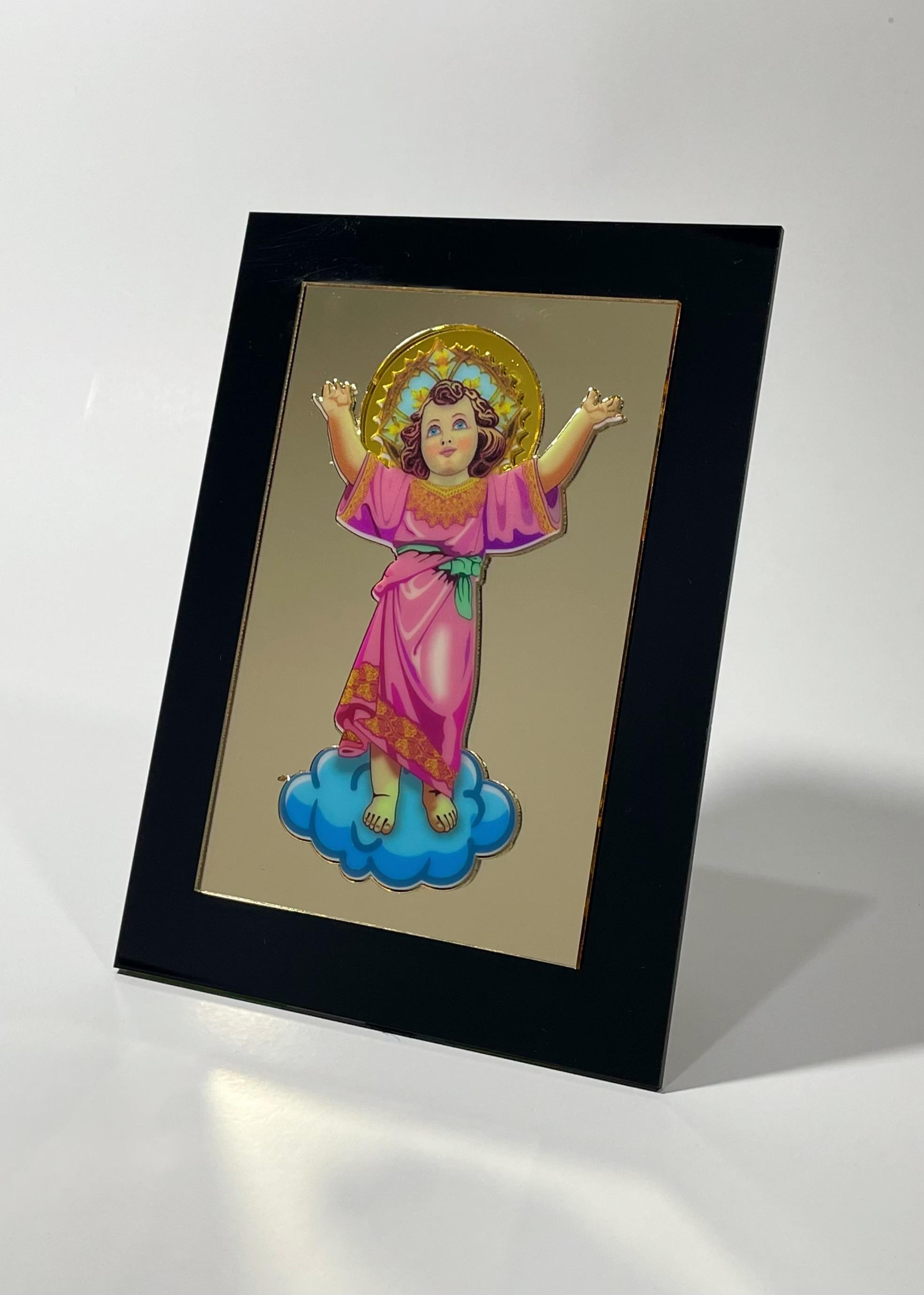 Cuadro de mesa del Divino niño